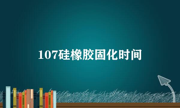 107硅橡胶固化时间