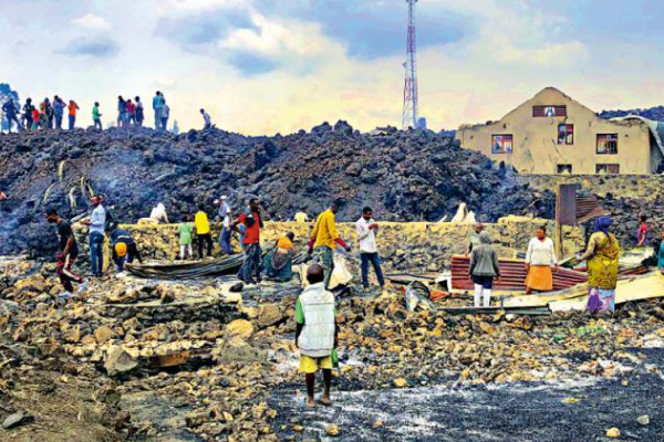 据报道，刚果火山恐再次爆发，当地采取了哪些举措？