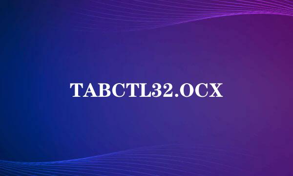 TABCTL32.OCX