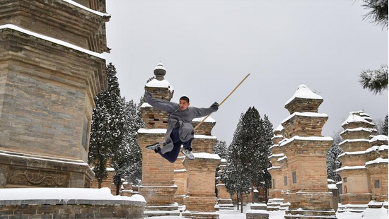 少林寺扫地僧雪中练武为何受到很多人关注？