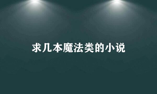 求几本魔法类的小说