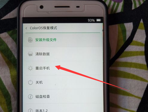 oppo手机进入恢复模式，怎么才能退出？