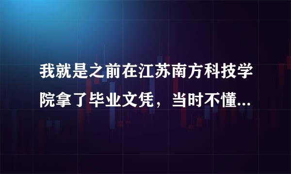 我就是之前在江苏南方科技学院拿了毕业文凭，当时不懂，现在发现学信网上查不到，想问下那里才能查到？