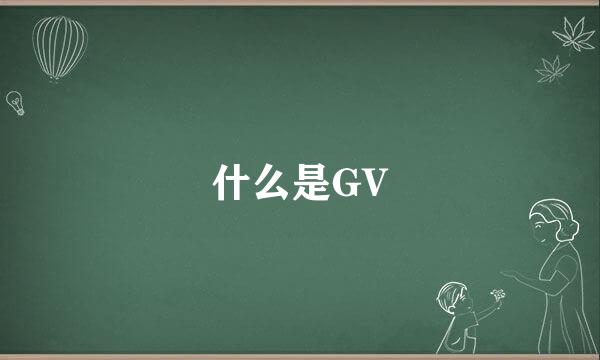 什么是GV