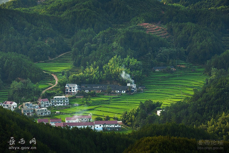 美丽的岳西的歌词