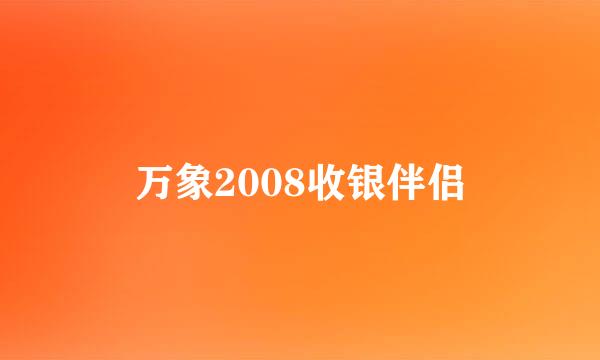 万象2008收银伴侣