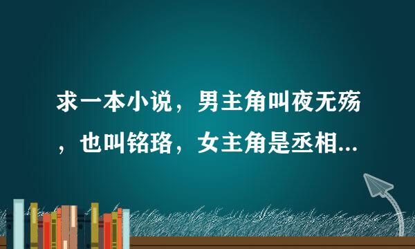 求一本小说，男主角叫夜无殇，也叫铭珞，女主角是丞相的女儿，一开始嫁给了一个王爷，在成亲路上救了男主