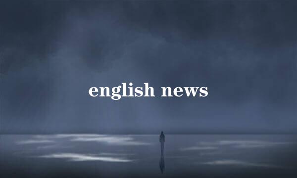 english news