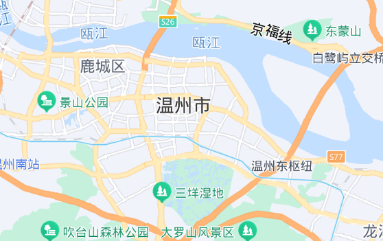 温州是哪个省的城市