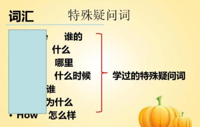 特殊疑问句有哪些