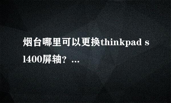 烟台哪里可以更换thinkpad sl400屏轴？联想的售后除外，太贵