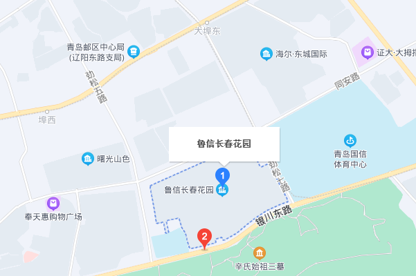 青岛鲁信长春花园地址