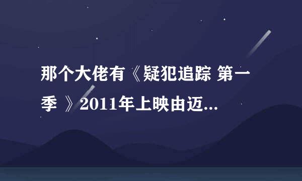 那个大佬有《疑犯追踪 第一季 》2011年上映由迈克尔·爱默生 / 吉姆·卡维泽等主演电视剧百度云资源