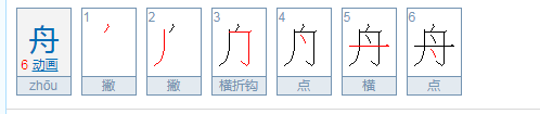 拼音是zhou的汉字是什么？