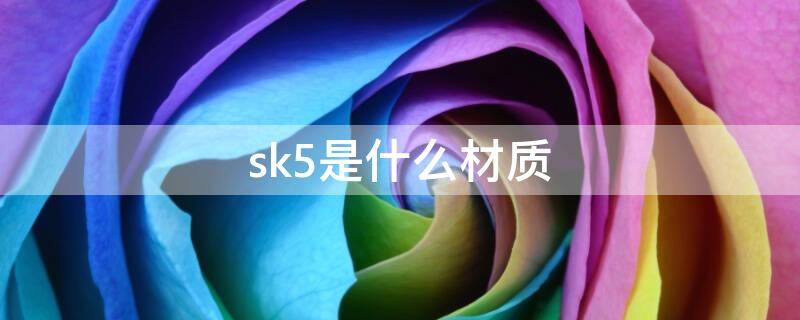 sk5是什么材质