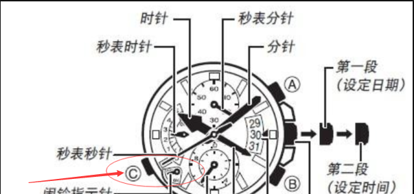 casio(卡西欧)-Baby-G 系列手表怎么调时间？