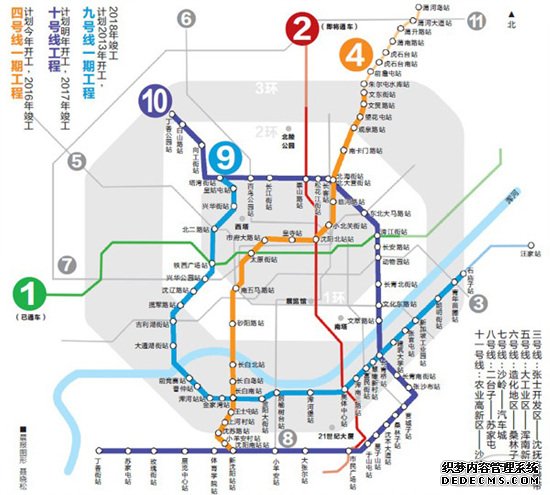 沈阳地铁四号线的概况