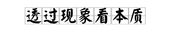 “透过表面看本质”的名言有哪些？