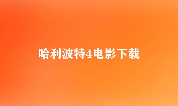 哈利波特4电影下载