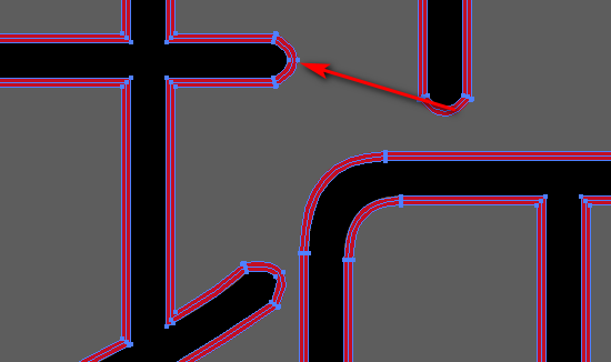 ai字体描边做完之后怎么转化为路径