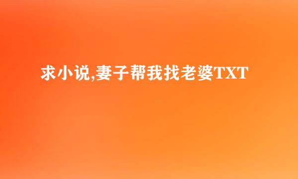 求小说,妻子帮我找老婆TXT