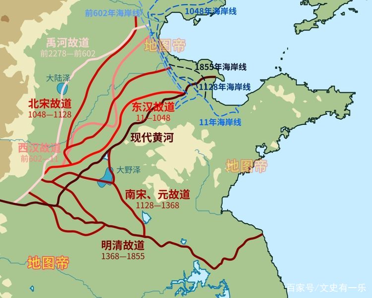 黄河泥沙堵住淮河出海口，那么淮河是如何入海的？