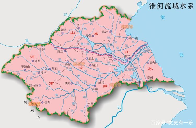 黄河泥沙堵住淮河出海口，那么淮河是如何入海的？