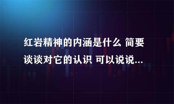 红岩精神的内涵是什么 简要谈谈对它的认识 可以说说它对当今的现实意义 可以和使命、责任什么的联系这说