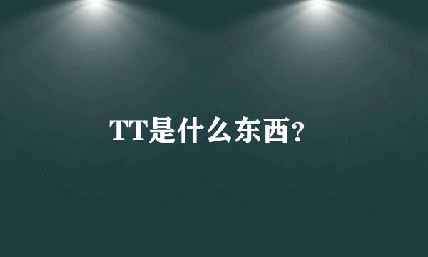 TT是什么东西？