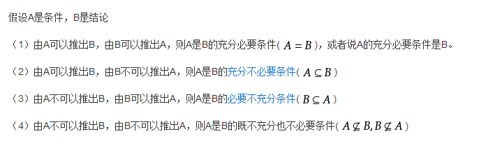 什么是充分条件.必要条件.充分且必要条件