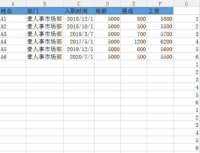 怎样制作工资条步骤