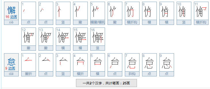 懈怠的意思