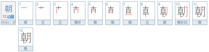 “朝”的反义词是什么呢？