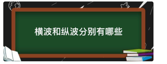 横波和纵波分别有哪些