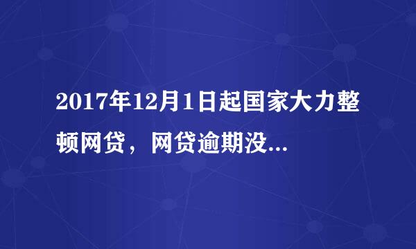 2017年12月1日起国家大力整顿网贷，网贷逾期没还上的，网贷公司还敢暴力催收，恐吓，爆通讯录吗？