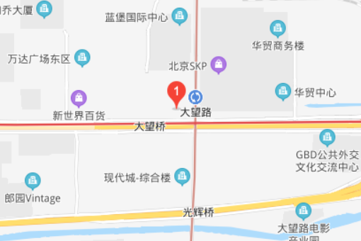 朝阳区大望路在北京的什么地方  在几环线