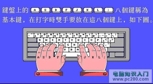 电脑键盘指法练来自习 怎么快速练习打字指法秘籍