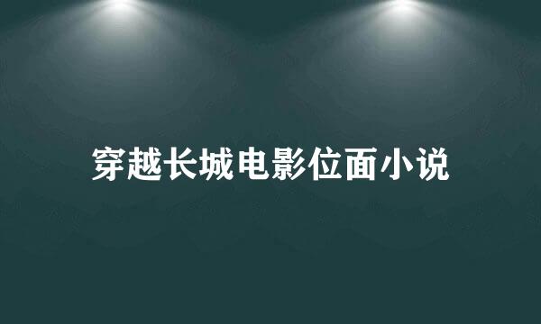 穿越长城电影位面小说