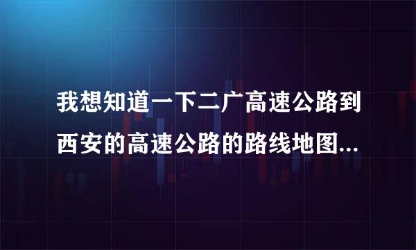 我想知道一下二广高速公路到西安的高速公路的路线地图给发一下