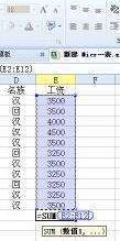 在excel自动筛选后，如何统计求和？