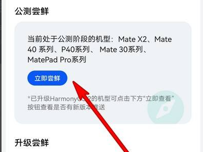 华为mate30可以升级鸿蒙系统吗？