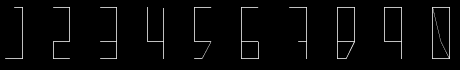 好看的数字字来自体