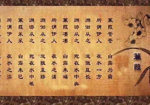 诗经中最唯美的句子 名字大全