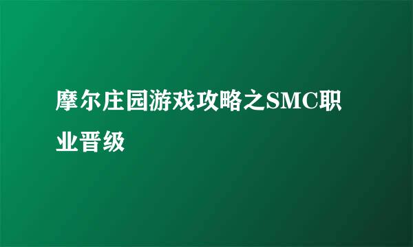 摩尔庄园游戏攻略之SMC职业晋级