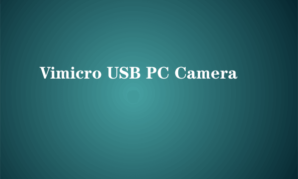 Vimicro USB PC Camera