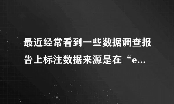 最近经常看到一些数据调查报告上标注数据来源是在“ePanel可访问样本库”进行的抽样，请问一下“eP