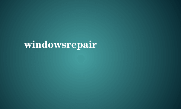 windowsrepair