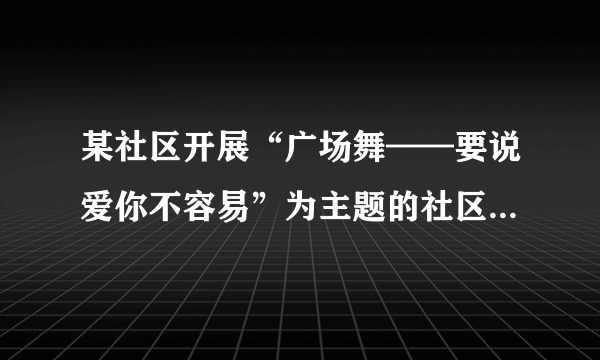 某社区开展“广场舞——要说爱你不容易”为主题的社区网络论坛活动。请你结合下列材料，围绕“怎样才能合理解决好广场舞扰民现象”的问题，写一段简要发言稿。（不超过200字）    全国各地掀起跳广场舞的热潮，跳广场舞是一种娱乐健体方式，但是广场舞噪音扰民、占用公共空间的问题普遍存在。有些地方的周围居民不堪忍受广场舞噪音，和跳广场舞舞者交涉未果，双方引起纠纷，导致产生有些居民使用自费买高音炮来“以噪制噪”等过激的对抗行为。