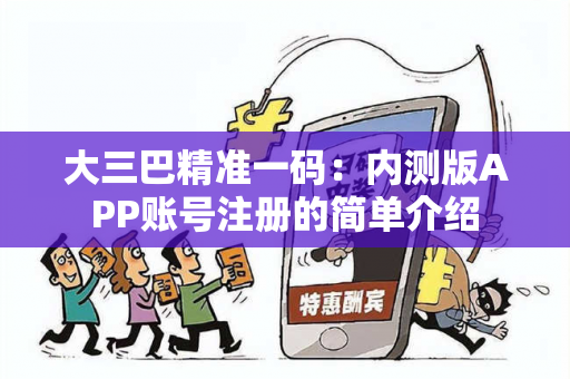 大三巴精准一码：内测版APP账号注册的简单介绍