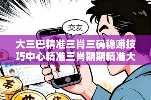 大三巴精准三肖三码稳赚技巧中心精准三肖期期精准大三巴精准三肖三码稳赚技巧中心骗局警示：真实案例拆解与反诈防范指南